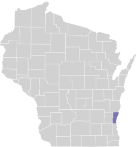 Ozaukee County on Map