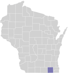 Walworth County on map